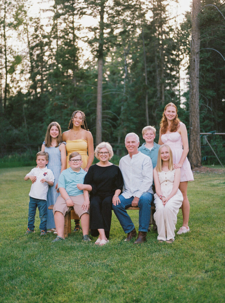 whitefish family photographer extended family session