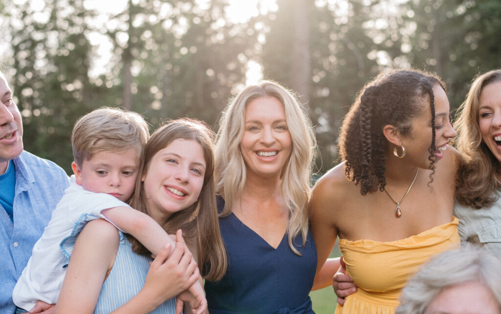 whitefish family photographer extended family session